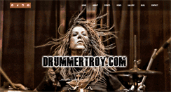 Desktop Screenshot of drummertroy.com